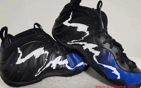 Nike Air Foamposite One “Black Aurora” 耐克极光喷泡 耐克皇家蓝渐变喷泡发售日期 货号：CN0055-001