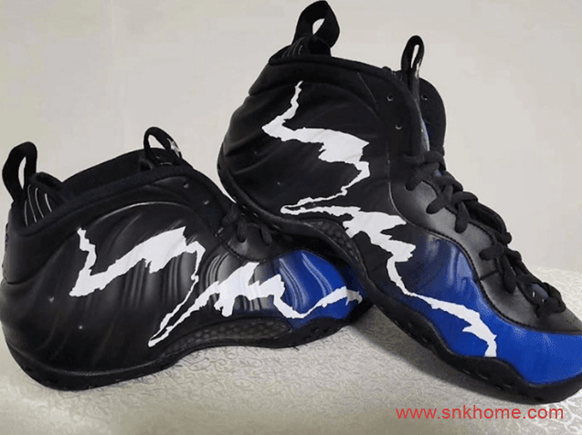 Nike Air Foamposite One “Black Aurora” 耐克极光喷泡 耐克皇家蓝渐变喷泡发售日期 货号：CN0055-001