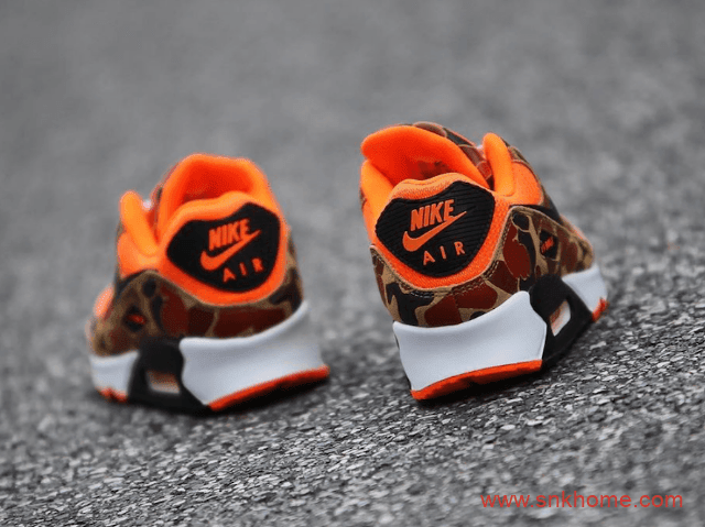 Air Max 90 “Orange Camo” 耐克MAX90暴力橙迷彩配色太好看 发售日期 货号：CW4039-800