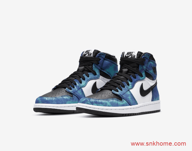 Air Jordan 1 High OG WMNS “Tie-Dye” AJ1扎染高帮发售价格 货号：CD0461-100