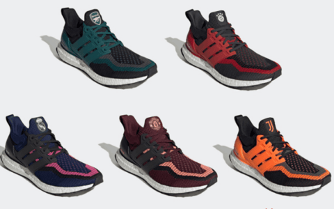 Manchester United x adidas Ultra Boost DNA 阿迪达斯足球套装 货号：FZ3620/FZ3621/FZ3622/FZ3623/FZ3624