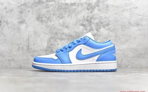 Air Jordan 1 WMNS “UNC” OG纯原级别AJ1低帮北卡蓝 货号：AO9944-441