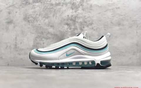 NIKE Air Max 97 耐克MAX97子弹白黑薄荷绿 货号：CZ3574-130