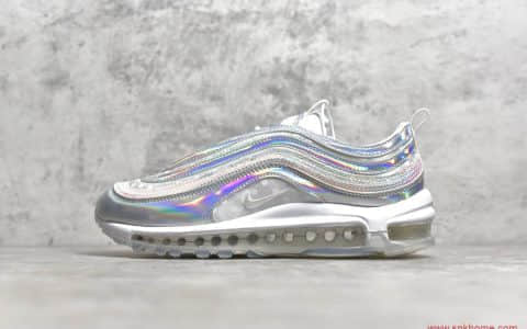 NIKE Air Max 97 Opalescent 代购版本耐克MAX97子弹头珍珠炫彩 货号：CU8872-196