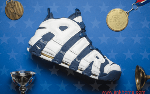 Nike Air More Uptempo “Olympic”  耐克皮蓬大AIR奥运蓝白配色发售日期 货号： 414962-104