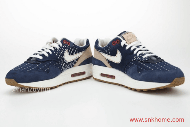 DENHAM x Nike Air Max 1 耐克经典MAX1气垫联名款发售日期 货号：CW7603-400