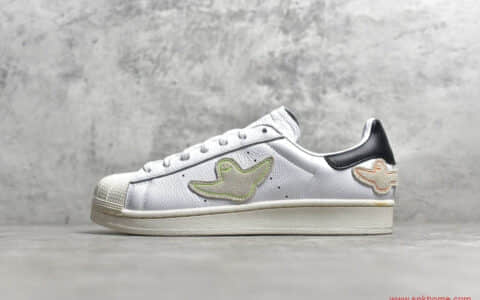 Mark Gonzales x adidas Superstar “Shmoo”阿迪达斯贝壳头和平鸽子 货号：FW8029