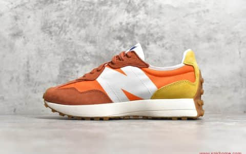 NB327 New Balance 327 NB327橙色跑鞋公司级版本 货号：MS327LAB