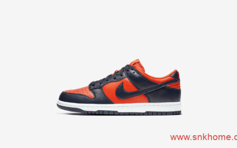 Nike Dunk Low SP “Champ Colors” 耐克Dunk经典蓝橙色芬兰板鞋复刻即将发售 货号：CU1727-800​​​​​