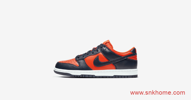 Nike Dunk Low SP “Champ Colors” 耐克Dunk经典蓝橙色芬兰板鞋复刻即将发售 货号：CU1727-800​​​​​