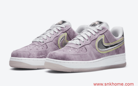 Nike Air Force 1 Low “P(Her)spective” 耐克空军一号紫色紫皮高质感空军发售价格 货号：CW6013-500