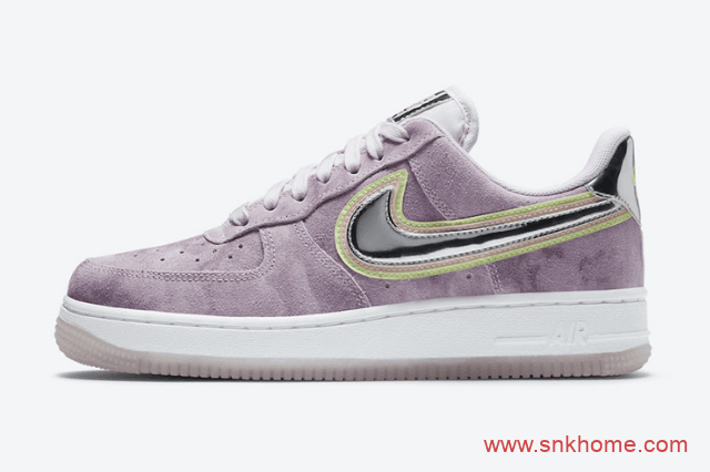 Nike Air Force 1 Low “P(Her)spective” 耐克空军一号紫色紫皮高质感空军发售价格 货号：CW6013-500