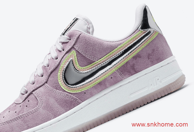 Nike Air Force 1 Low “P(Her)spective” 耐克空军一号紫色紫皮高质感空军发售价格 货号：CW6013-500