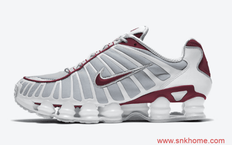 Nike Shox TL 耐克经典SHOX灰红科比母校主题配色跑鞋发售日期 货号：AV3595-103