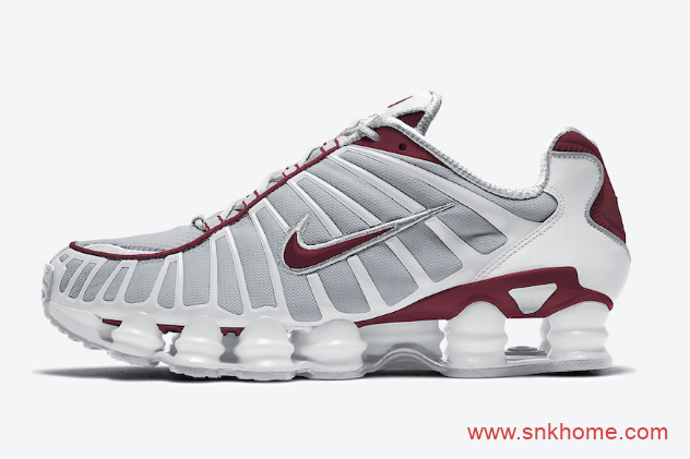 Nike Shox TL 耐克经典SHOX灰红科比母校主题配色跑鞋发售日期 货号：AV3595-103