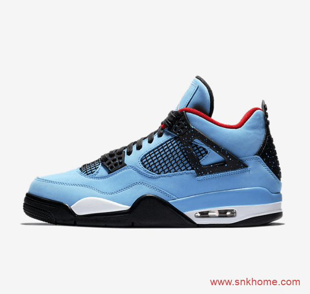 Air Jordan 4 “University Blue” 酷似斯科特联名 AJ4蓝黑全新配色发售价格 货号：CT8527-400