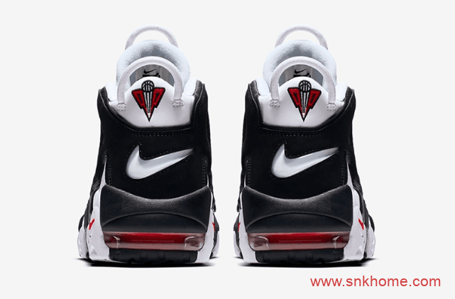 耐克皮喷熊猫白红耐克大AIR Nike Air More Uptempo “Scottie Pippen” PE 耐克皮蓬白黑实战篮球鞋
