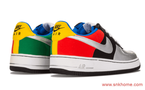 Nike Air Force 1 Low “Olympic” 耐克空军奥运主题多色拼接配色发售日期