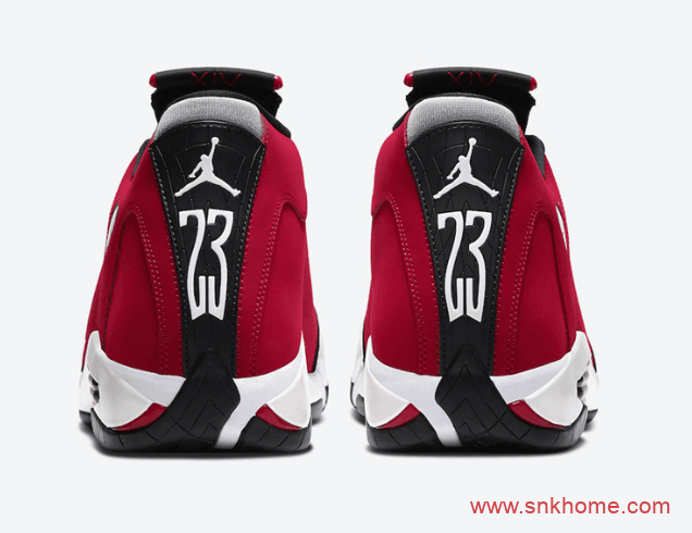 Air Jordan 14 “Gym Red” 愤怒公牛黑红配色 AJ14黑红公牛配色下周发售 货号：487471-006-潮流者之家