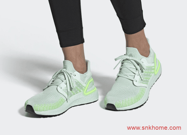 adidas Ultra Boost 2020 阿迪达斯UB2020BOOST绿色超轻透气跑鞋发售日期 货号：EG0729