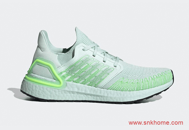 adidas Ultra Boost 2020 阿迪达斯UB2020BOOST绿色超轻透气跑鞋发售日期 货号：EG0729