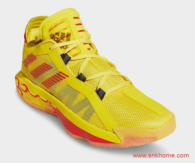 adidas Dame 6 “Hot Rod” 阿迪达斯利拉德篮球鞋美系改装车配色发售日期 货号：FW9026