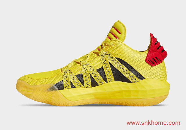 adidas Dame 6 “Hot Rod” 阿迪达斯利拉德篮球鞋美系改装车配色发售日期 货号：FW9026