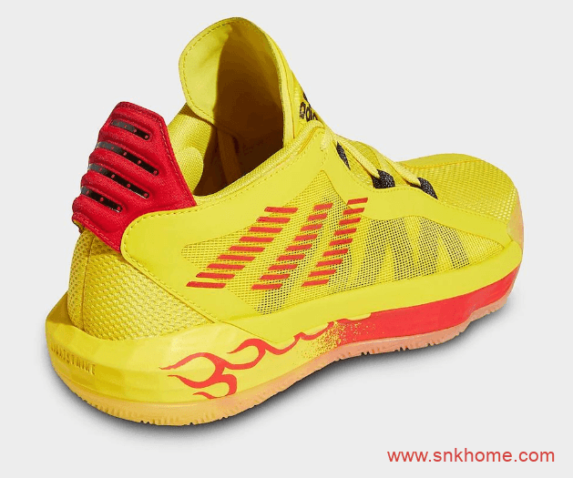 adidas Dame 6 “Hot Rod” 阿迪达斯利拉德篮球鞋美系改装车配色发售日期 货号：FW9026