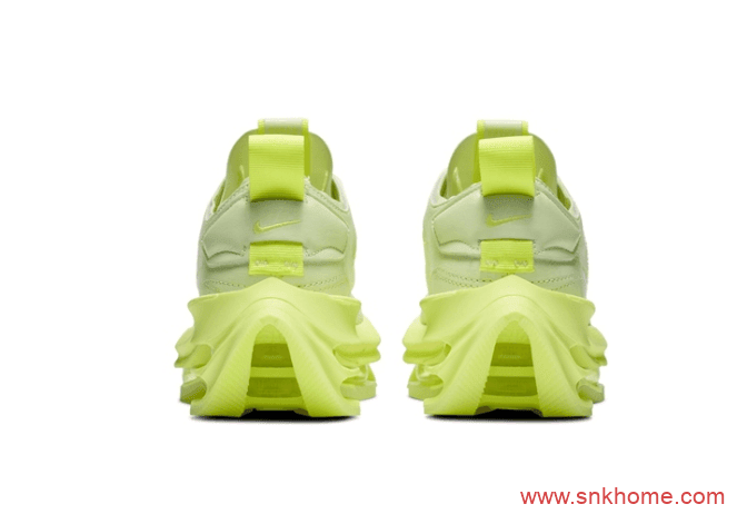 Nike Zoom Double Stacked "Barely Volt" 超级缓震跑鞋 耐克荧光黄双层气垫跑鞋发售日期 货号：CI0804-700