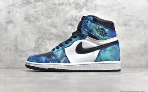 Air Jordan 1 Retro "Tie-Day" OG纯原版本AJ1高帮扎染 货号：CD0461-100