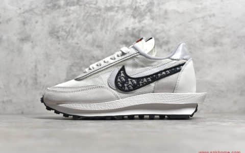 Sacai x Dior x NIKE LDV Waffle Daybreak"Grey/Black Oblique" 耐克华夫迪奥Sacai联名 货号：CN8898-002