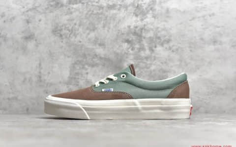 万斯翻毛皮 Vans Vault Era OG LX 余文乐同款万斯 万斯麂皮咖啡色一脚蹬