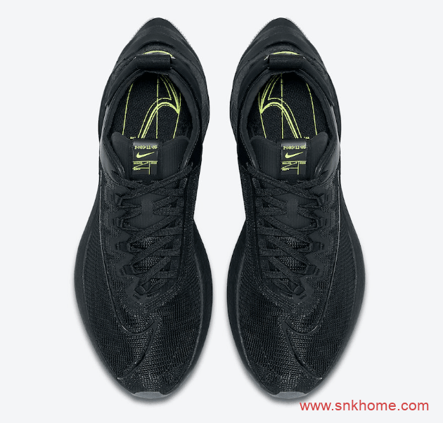 Nike Zoom Double Stacked “Black Volt” 耐克新款黑色双气垫缓震跑鞋发售价格 货号：CI0804-001