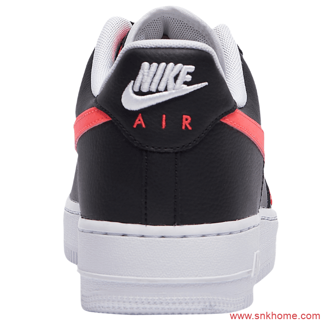 Nike Air Force 1 “Worldwide” 耐克空军黑红新配色发售价格 货号：CK6924-001