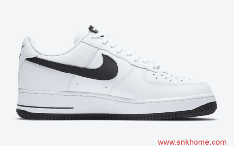 Nike Air Force 1 Low“ NY vs NY” 耐克空军白黑鞋舌魔术贴官图释出 货号：CW7297-100