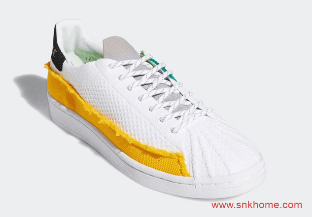 阿迪达斯菲董贝壳头联名款 Pharrell Williams x adidas Superstar 贝壳头五十周年 货号：FY2294 / FY1787