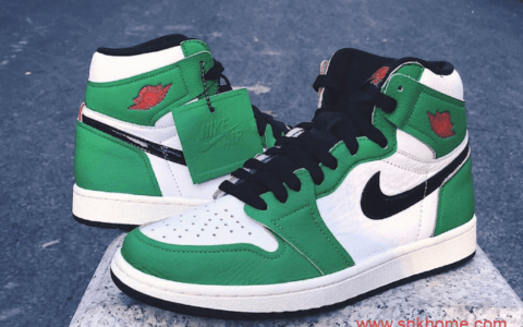 凯尔特人AJ1白绿高帮新配色发售日期 Air Jordan 1 High OG WMNS “Lucky Green” 货号：DB4612-300