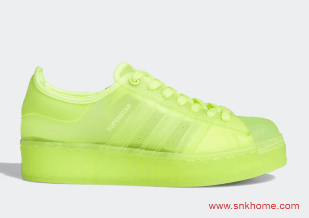 果冻阿迪达斯贝壳头四个新配色 adidas Superstar Jelly 货号：FX2987/FX4323/FX4322/FX2988