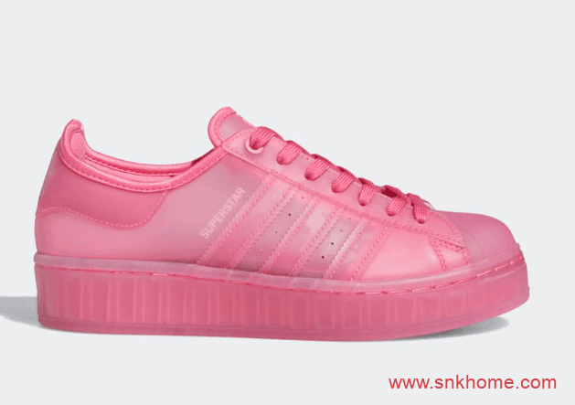 果冻阿迪达斯贝壳头四个新配色 adidas Superstar Jelly 货号：FX2987/FX4323/FX4322/FX2988