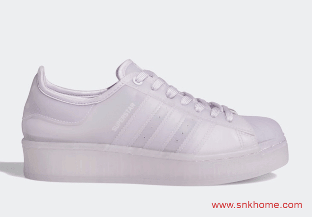 果冻阿迪达斯贝壳头四个新配色 adidas Superstar Jelly 货号：FX2987/FX4323/FX4322/FX2988