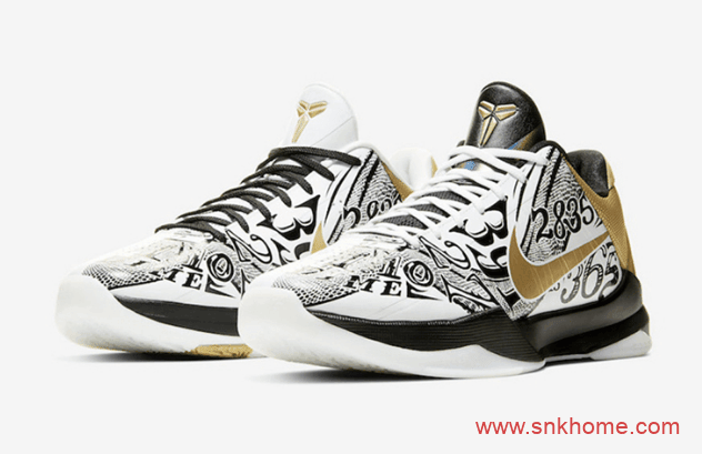 科比五代战靴 Nike Kobe 5 Protro “Big Stage” 实战篮球鞋科比球鞋复刻 货号：CT8014-100