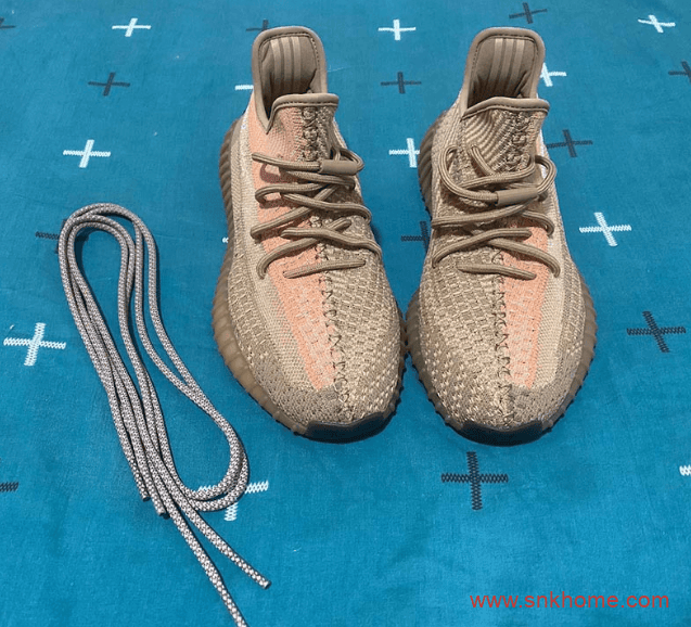 全新椰子350V2鞋带闭环设计 adidas Yeezy Boost 350 V2 “Eliada”椰子350V2新配色秋季发售