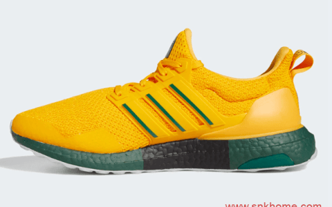 阿迪达斯UB黄绿跑鞋 adidas Ultra Boost DNA “Sydney” 阿迪达斯城市限定悉尼配色官图 货号：FY2897