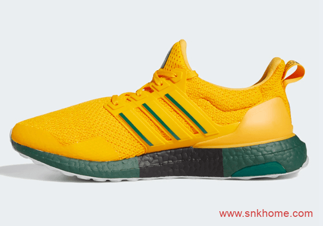 阿迪达斯UB黄绿跑鞋 adidas Ultra Boost DNA “Sydney” 阿迪达斯城市限定悉尼配色官图 货号：FY2897