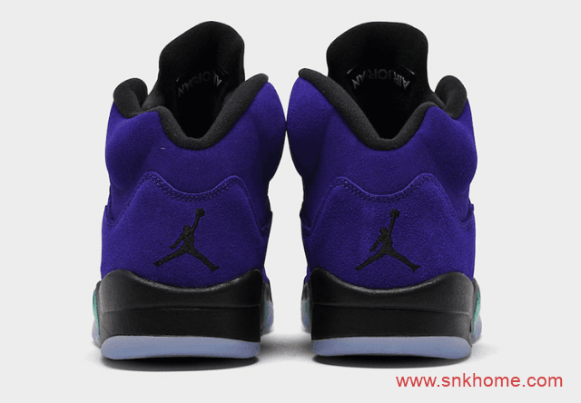 反转葡萄 Air Jordan 5 “Alternate Grape” AJ5黑紫反转葡萄发售日期 货号：136027-500