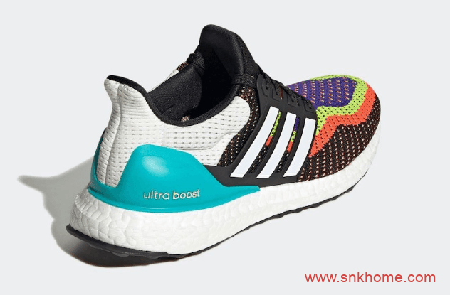 阿迪达斯UB炫彩装扮 adidas Ultra Boost DNA 阿迪达斯UB DNA配色即将发售 货号：FW8709