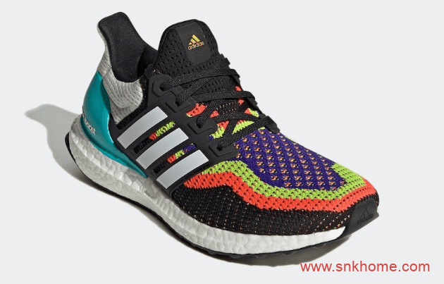 阿迪达斯UB炫彩装扮 adidas Ultra Boost DNA 阿迪达斯UB DNA配色即将发售 货号：FW8709