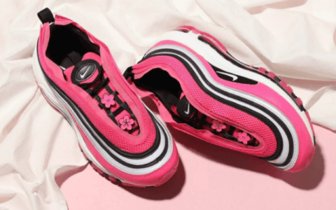 耐克MAX97子弹新万花筒 Nike WMNS Air Max 97 LX 耐克子弹桃粉色女子气垫跑鞋发售日期 货号：CV3411-600