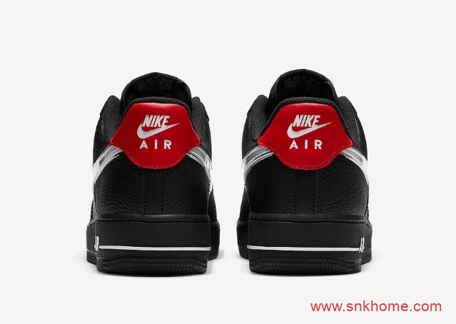 耐克空军笔刷勾 Nike Air Force 1 Low “Brushstroke Swoosh” 耐克空军一号新款 货号：DA4657-001/DA4657-100