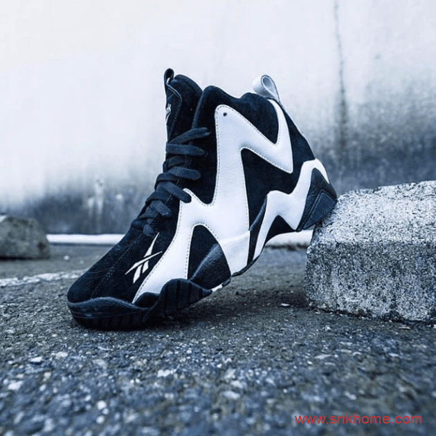 锐步火山经典配色球鞋 Reebok Kamikaze 2 锐步篮球鞋复刻回归 货号：FV2969